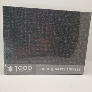 1000 Piece Jigsaw Puzzle CHengQiSM Black Blank Puzzle Master High Difficulty